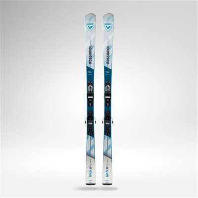 Rossignol FORZA 20'' FG XPRESS ski's + XPRESS 10 GW B83 zwarte bindingen